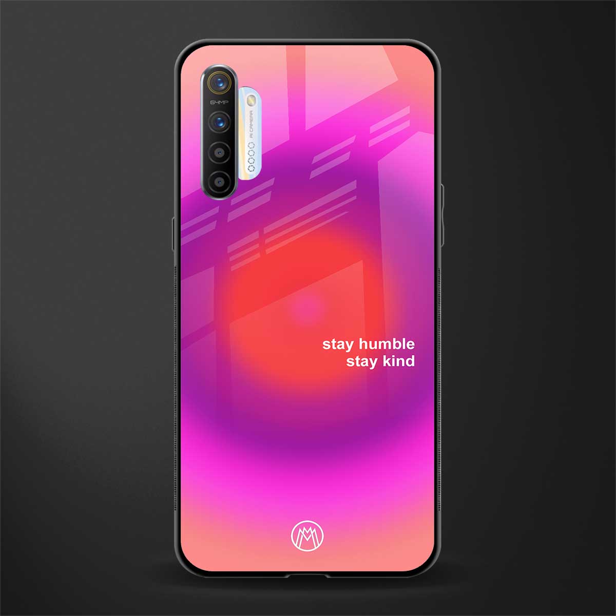 stay kind glass case for realme x2 image