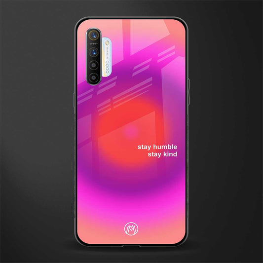 stay kind glass case for realme xt image