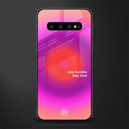 stay kind glass case for samsung galaxy s10 plus image