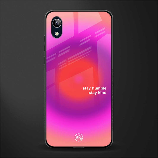 stay kind glass case for vivo y1s without fingerprint image