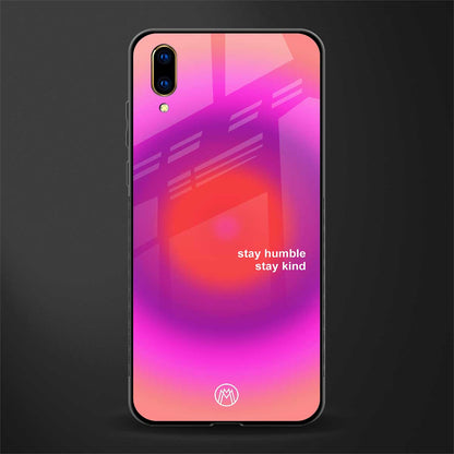 stay kind glass case for vivo v11 pro image