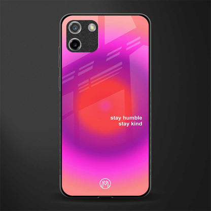 stay kind glass case for realme c11 image