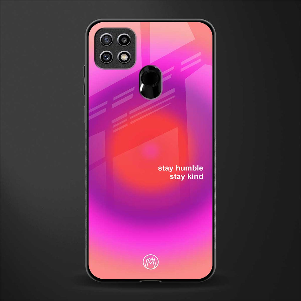 stay kind glass case for oppo a15s image
