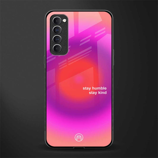 stay kind glass case for oppo reno 4 pro image