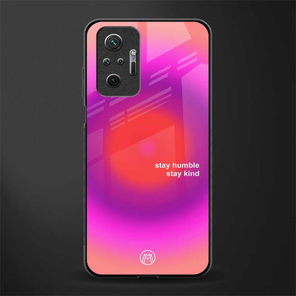 stay kind glass case for redmi note 10 pro max image