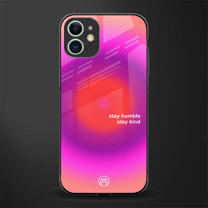 stay kind glass case for iphone 11 image