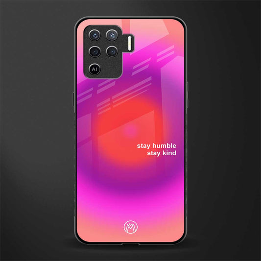stay kind glass case for oppo f19 pro image