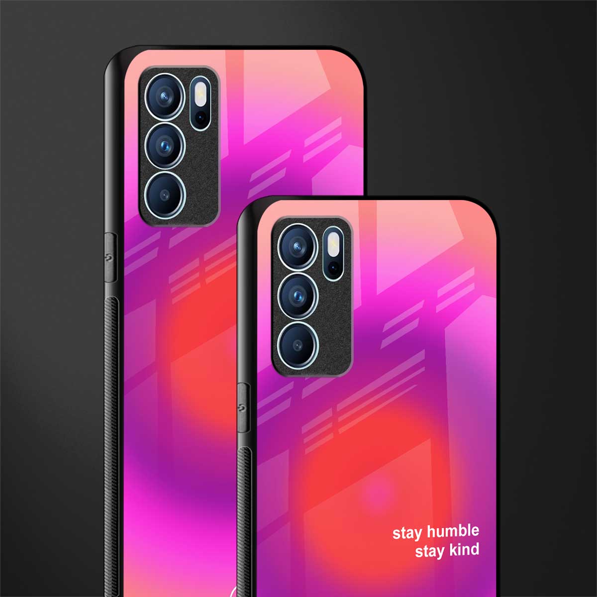 stay kind glass case for oppo reno6 5g image-2