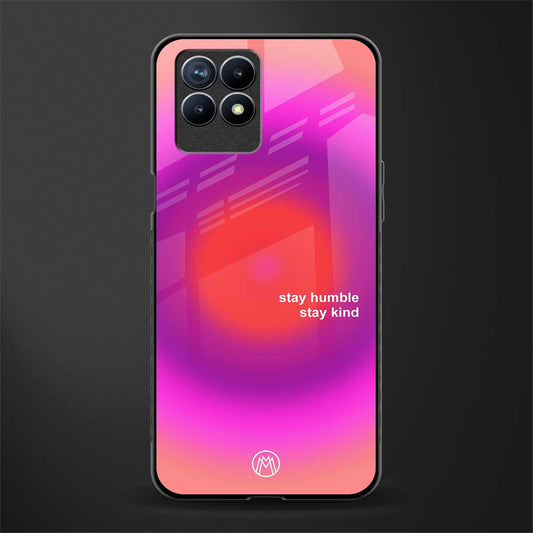 stay kind glass case for realme 8i image