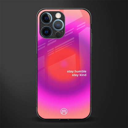 stay kind glass case for iphone 12 pro image