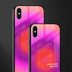 stay kind glass case for iphone xs max image-2