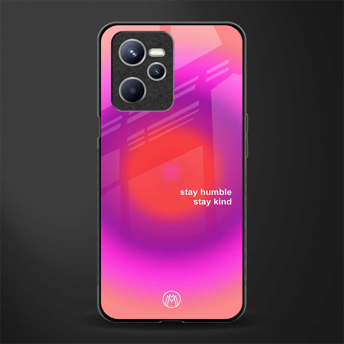 stay kind glass case for realme c35 image