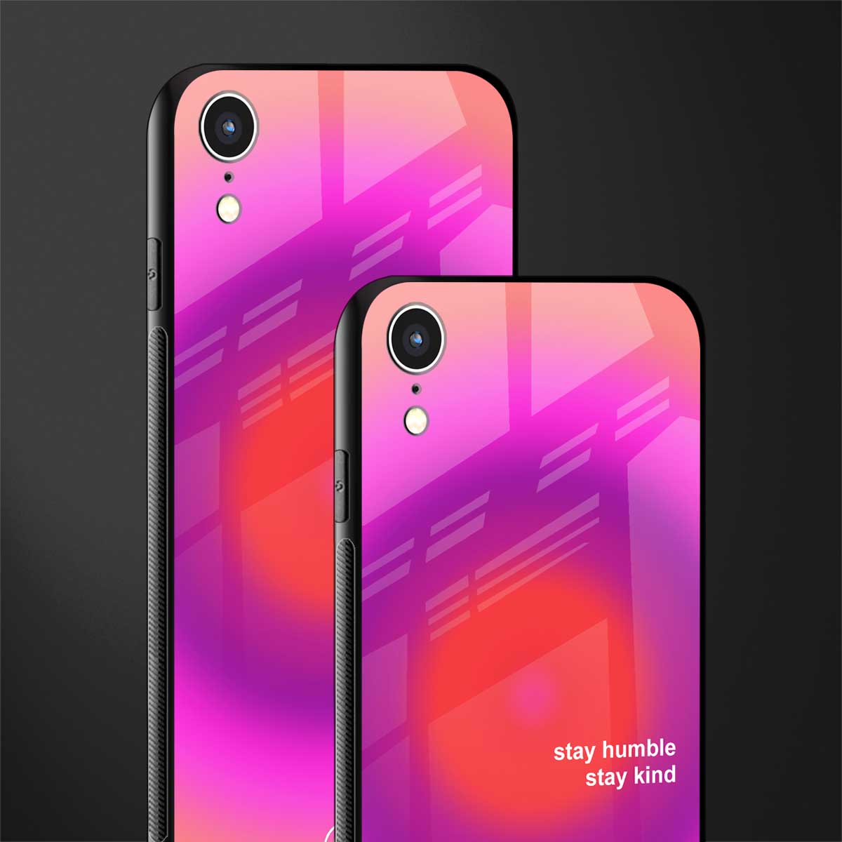 stay kind glass case for iphone xr image-2