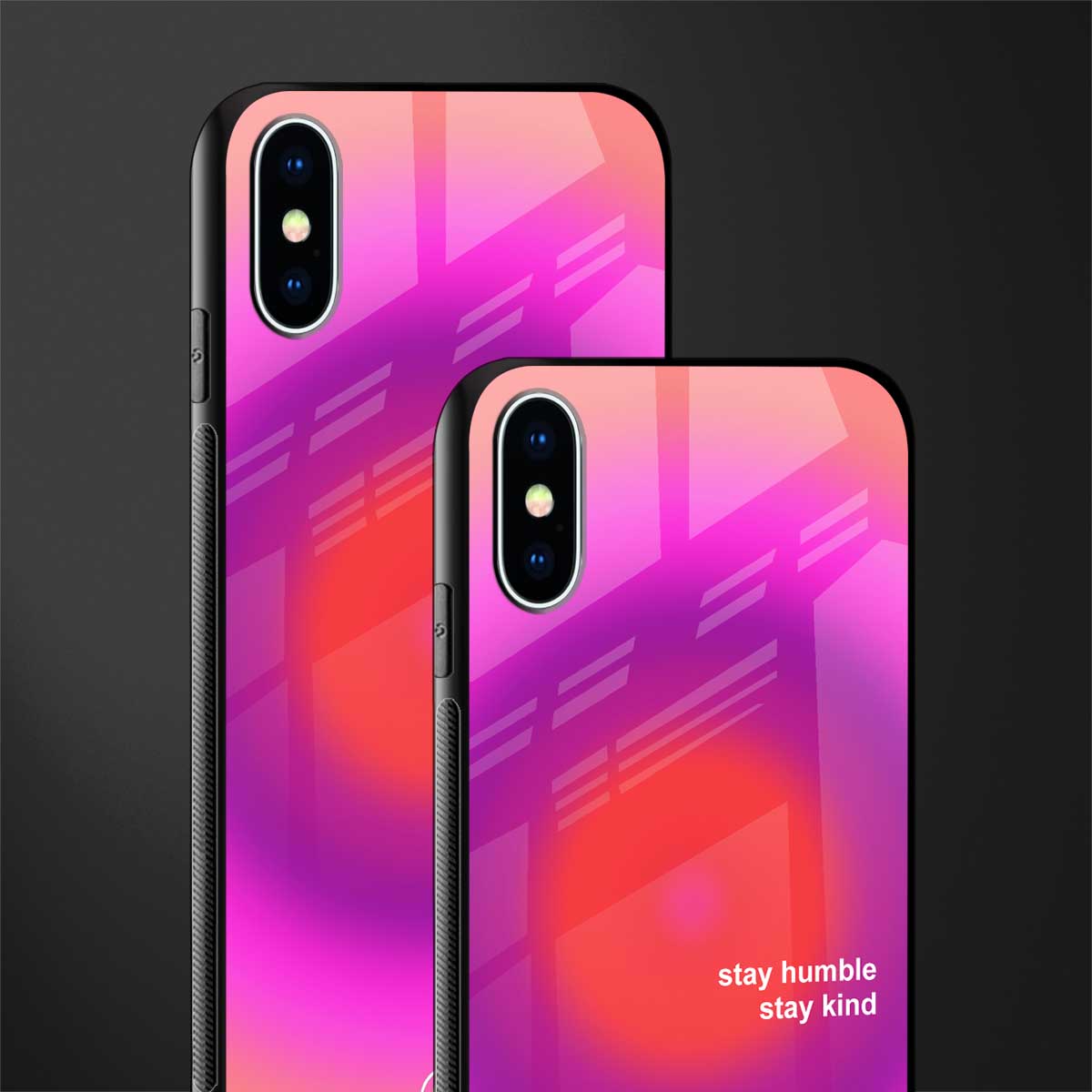stay kind glass case for iphone x image-2