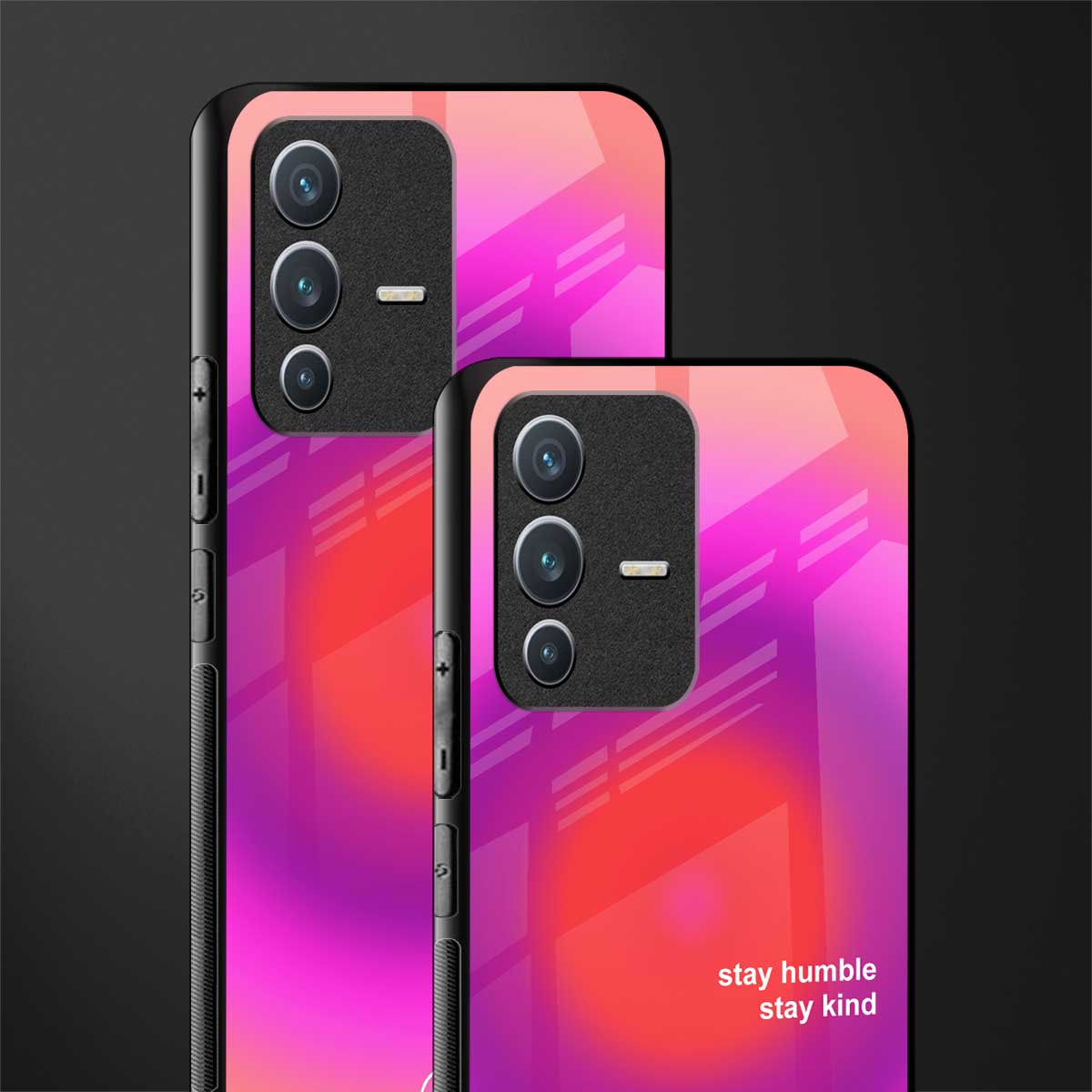 stay kind glass case for vivo v23 5g image-2