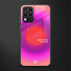 stay kind back phone cover | glass case for samsung galaxy m33 5g