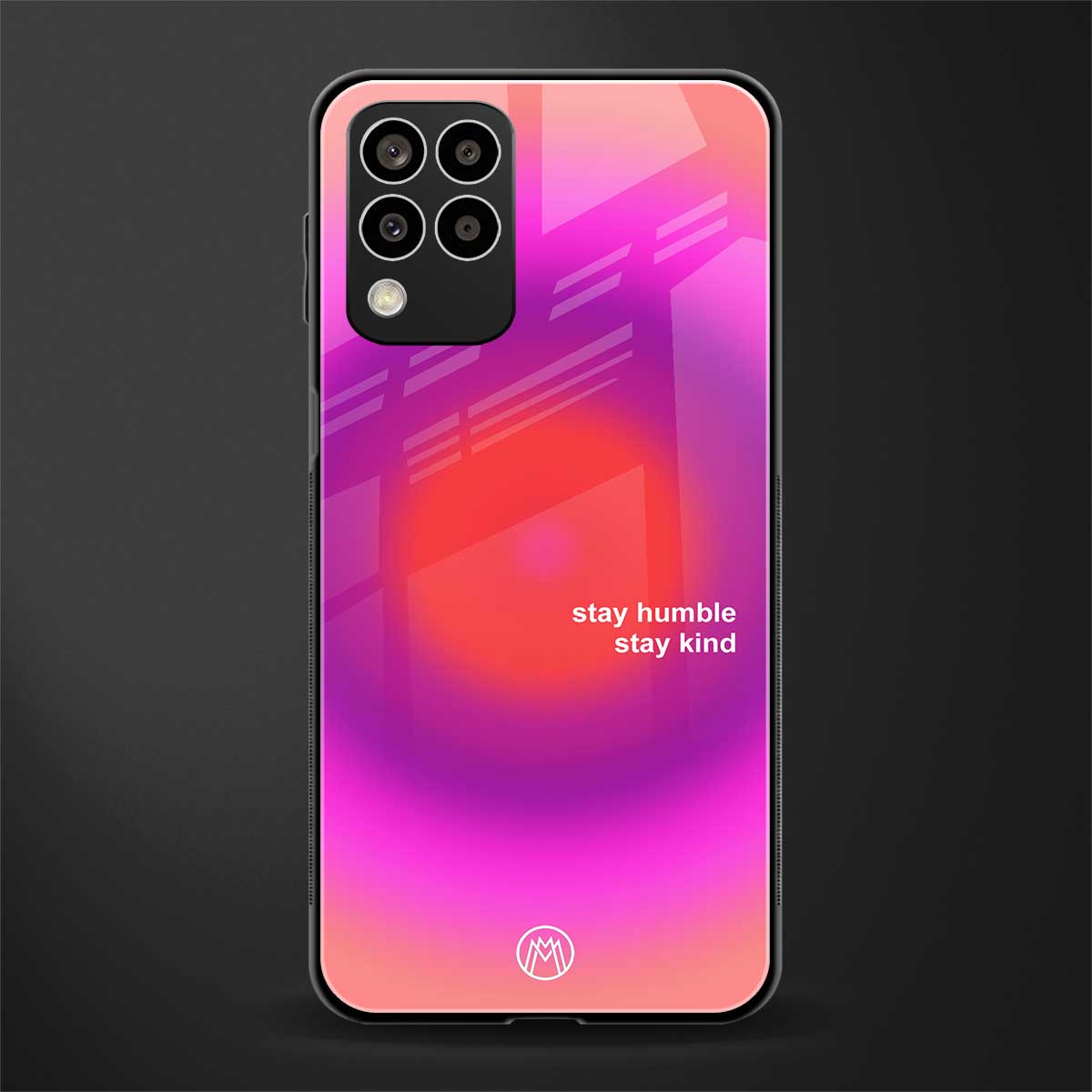 stay kind back phone cover | glass case for samsung galaxy m33 5g