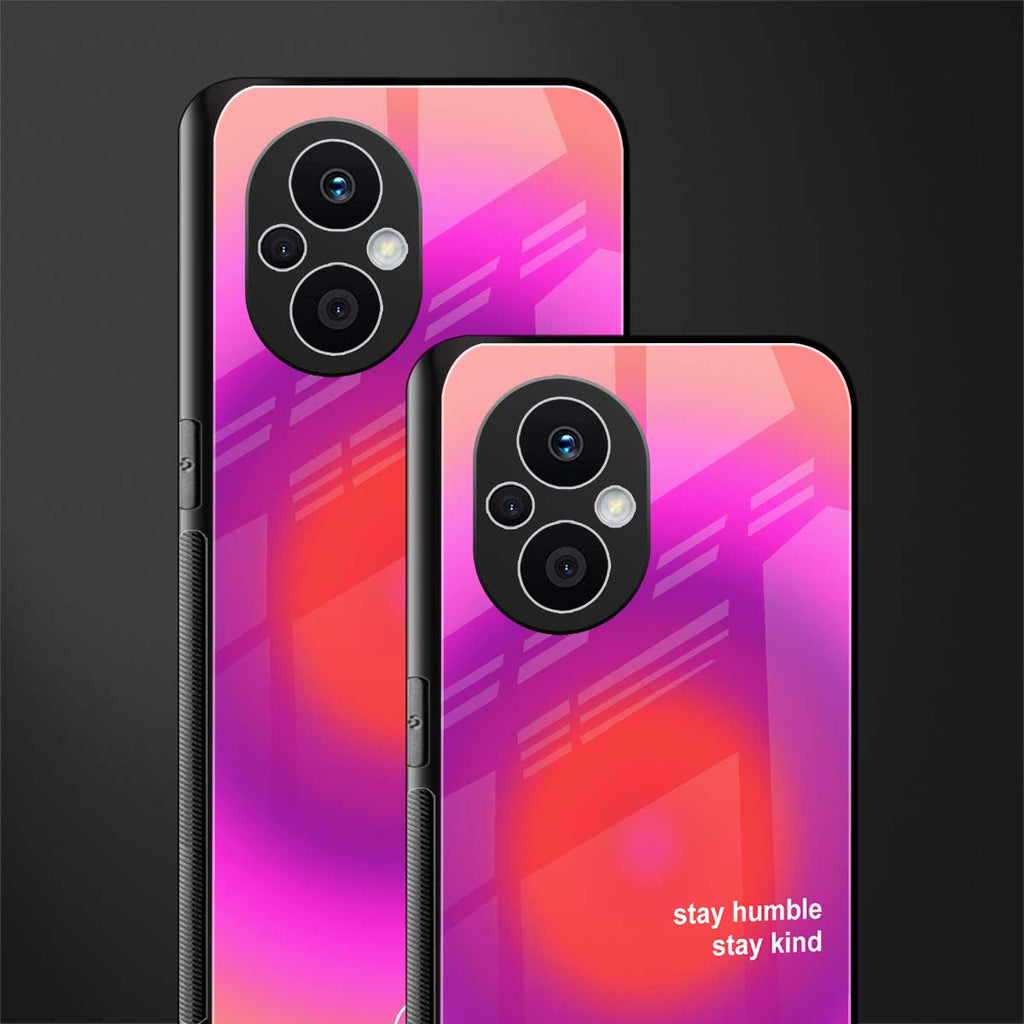 stay kind back phone cover | glass case for oppo f21 pro 5g