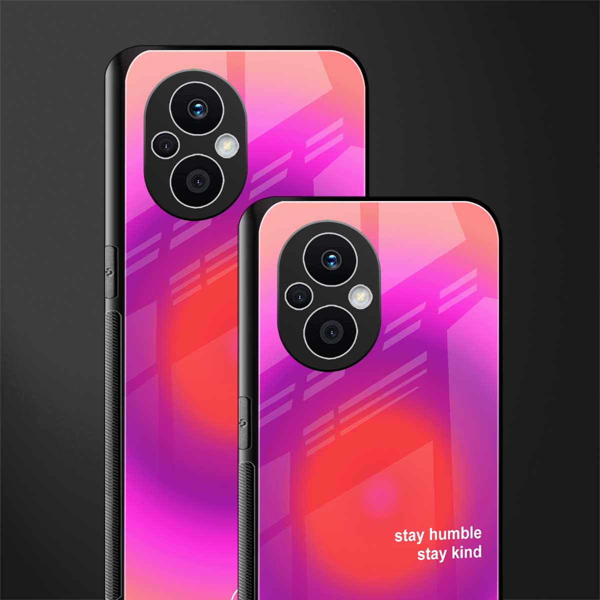 stay kind back phone cover | glass case for oppo f21 pro 5g