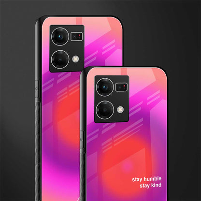 stay kind back phone cover | glass case for oppo f21 pro 4g