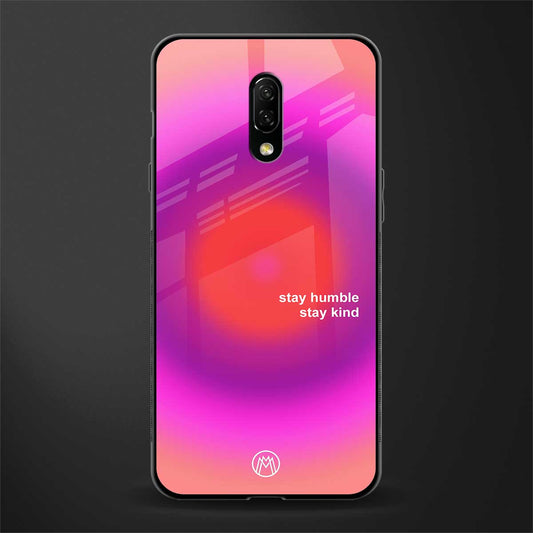 stay kind glass case for oneplus 7 image