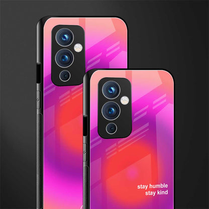 stay kind back phone cover | glass case for oneplus 9