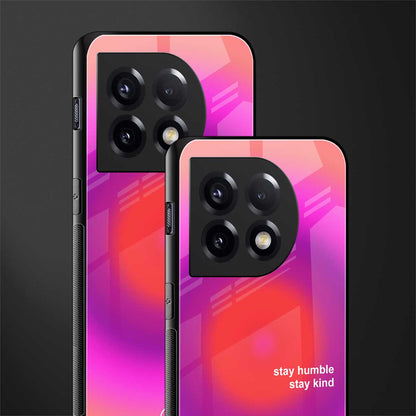 stay kind back phone cover | glass case for oneplus 11