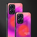 stay kind back phone cover | glass case for realme c55