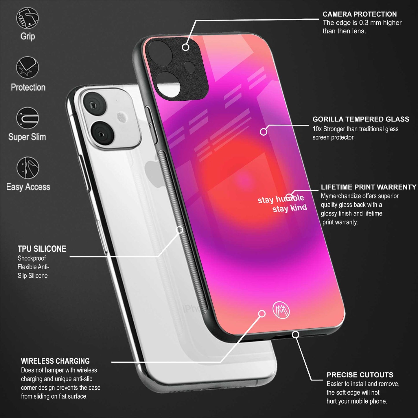 stay kind glass case for vivo v19 image-4