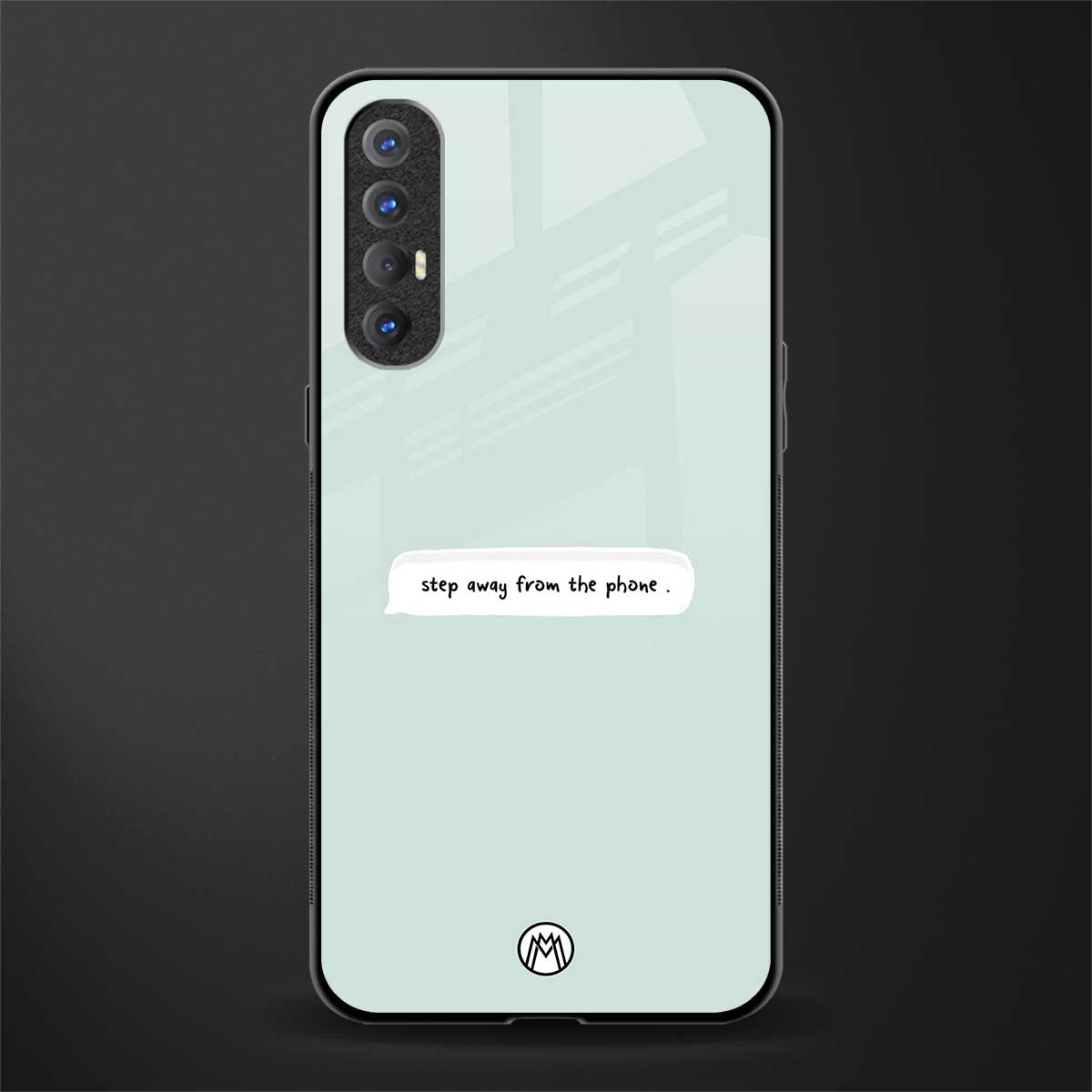 step away from the phone glass case for oppo reno 3 pro image
