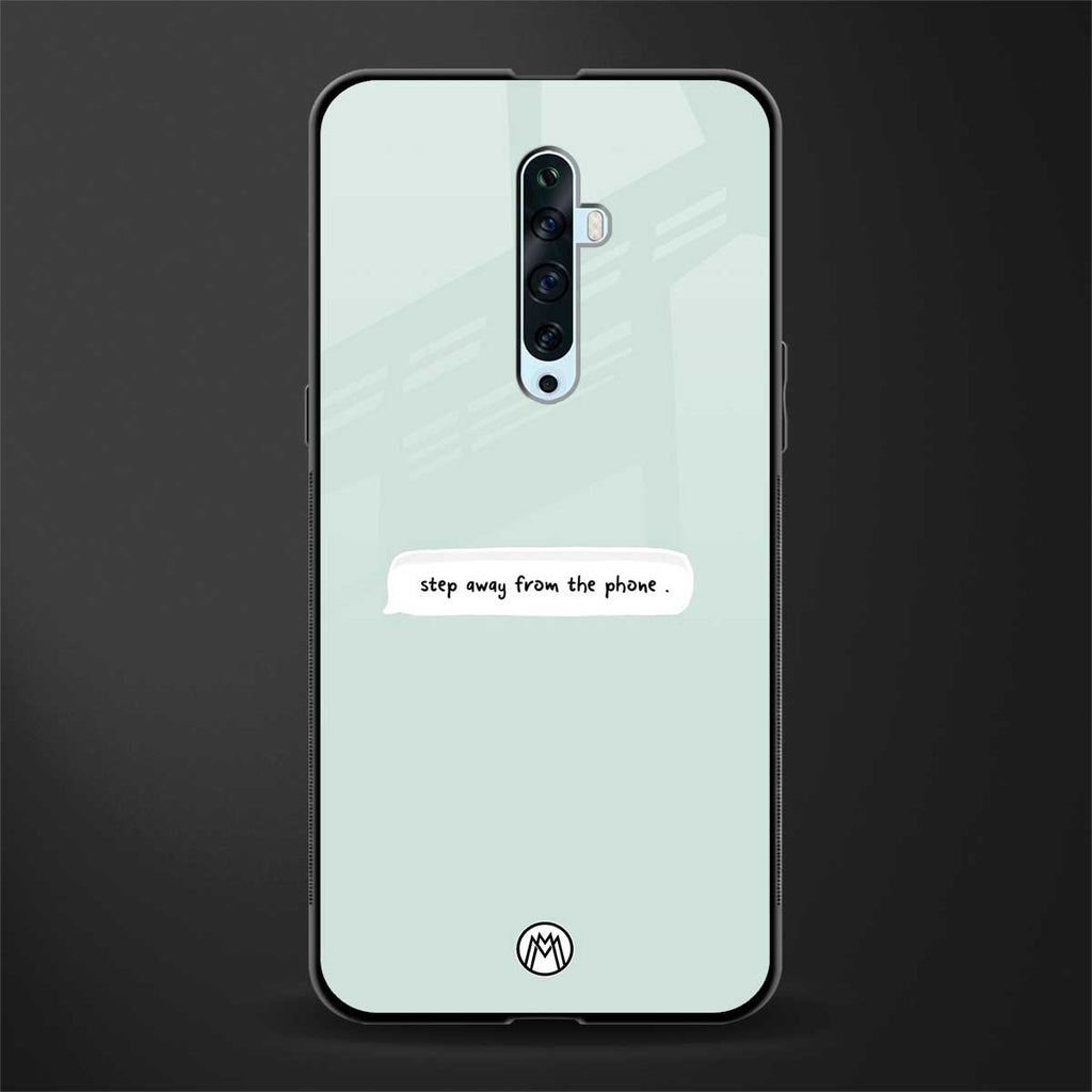 step away from the phone glass case for oppo reno 2f image