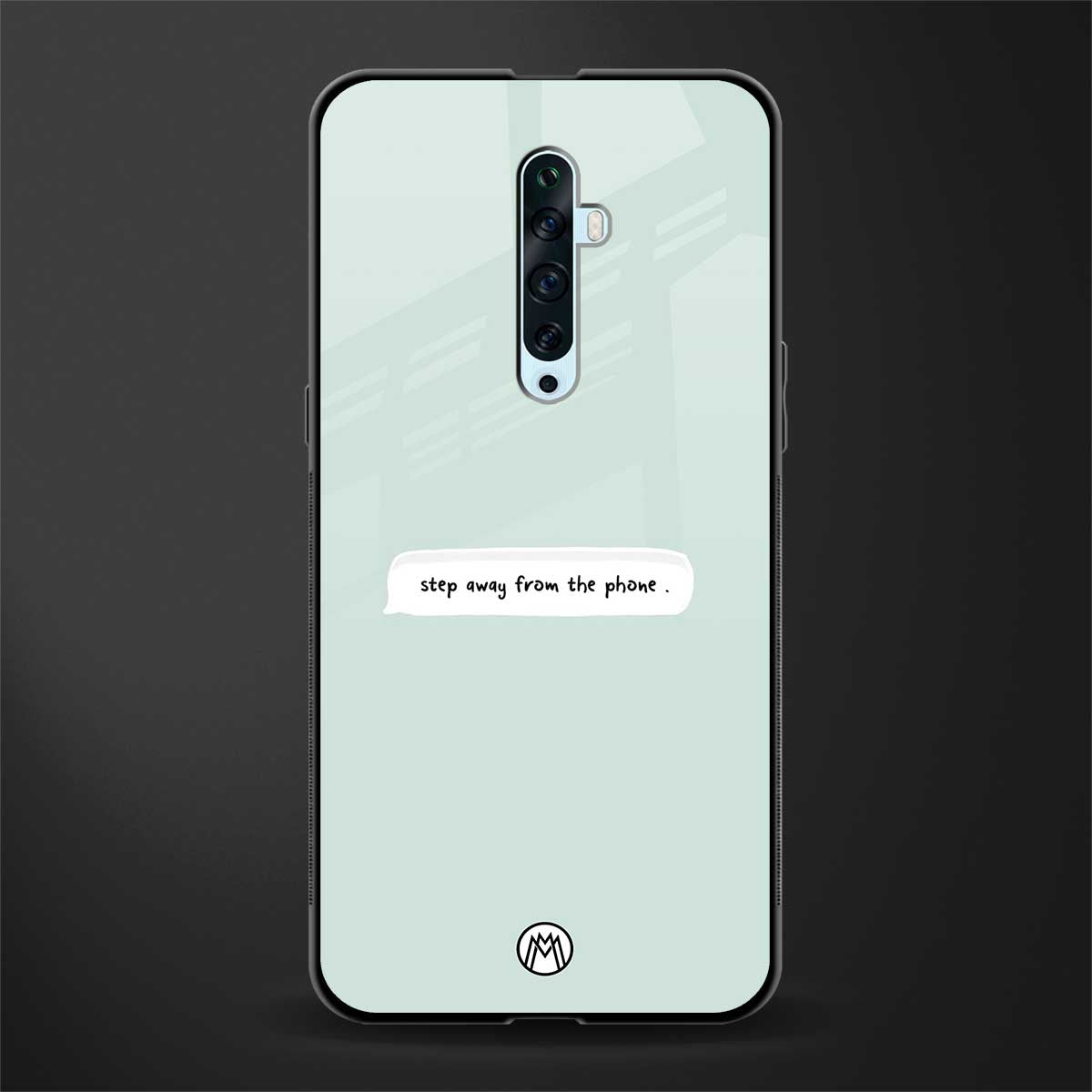 step away from the phone glass case for oppo reno 2f image