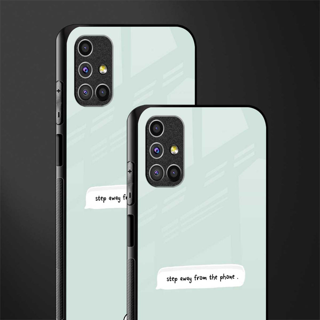 step away from the phone glass case for samsung galaxy m31s image-2