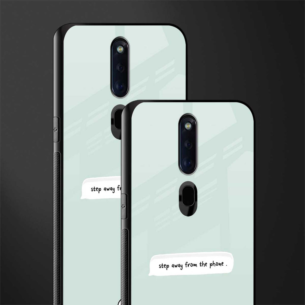 step away from the phone glass case for oppo f11 pro image-2