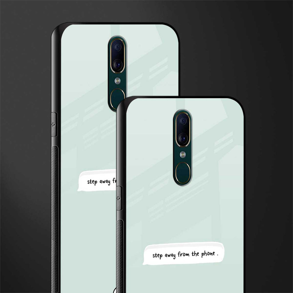 step away from the phone glass case for oppo a9 image-2