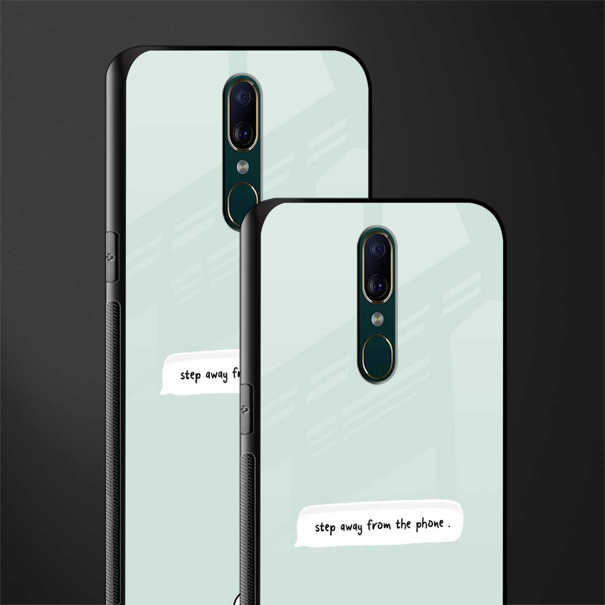 step away from the phone glass case for oppo f11 image-2