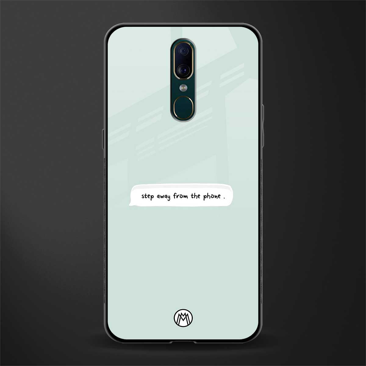 step away from the phone glass case for oppo f11 image