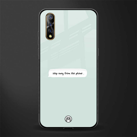step away from the phone glass case for vivo z1x image