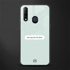 step away from the phone glass case for vivo z1 pro image