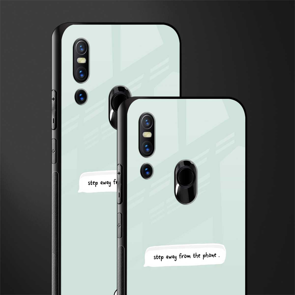 step away from the phone glass case for vivo v15 image-2