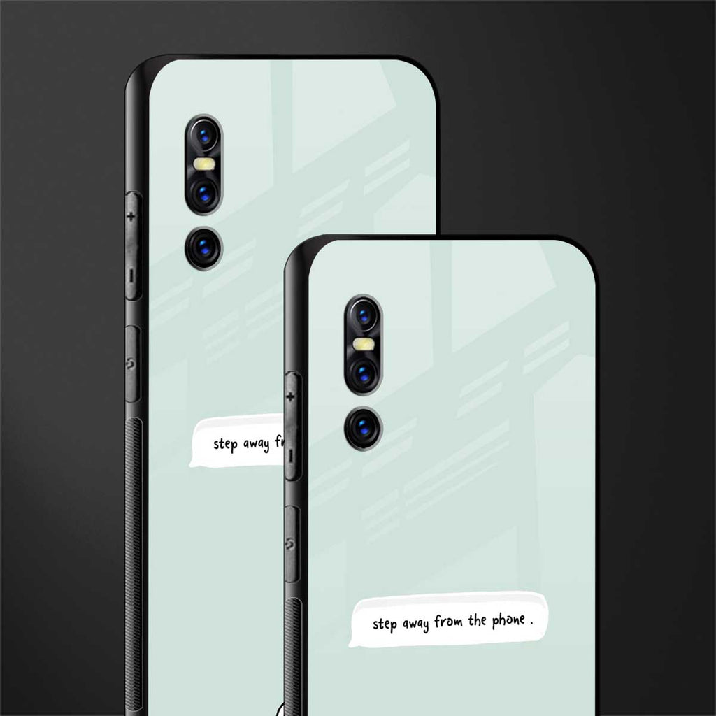 step away from the phone glass case for vivo v15 pro image-2