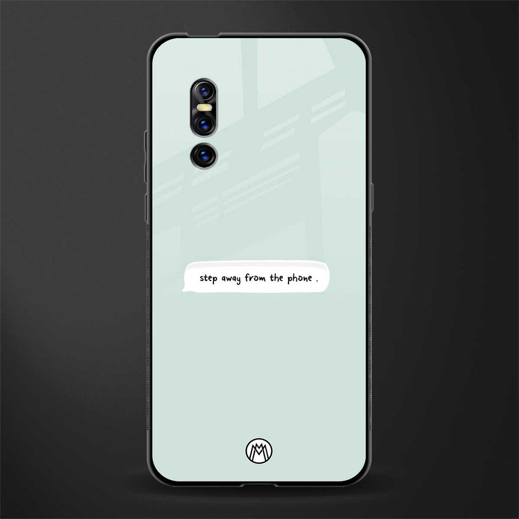 step away from the phone glass case for vivo v15 pro image
