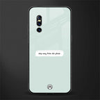 step away from the phone glass case for vivo v15 pro image