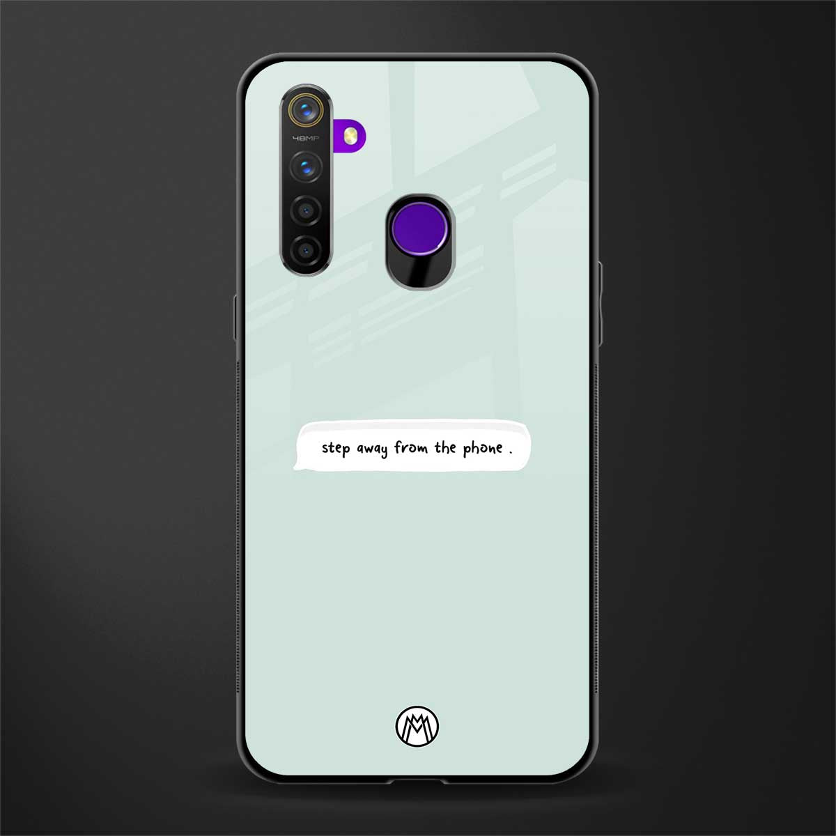 step away from the phone glass case for realme 5i image