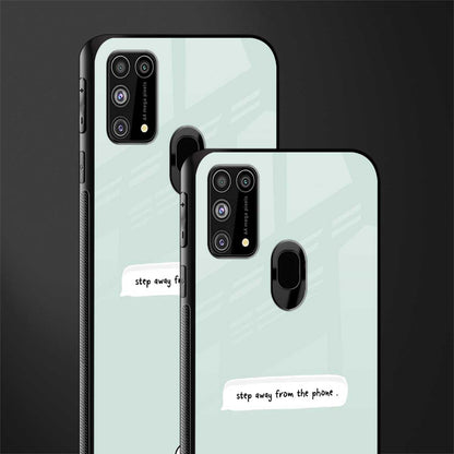 step away from the phone glass case for samsung galaxy m31 image-2