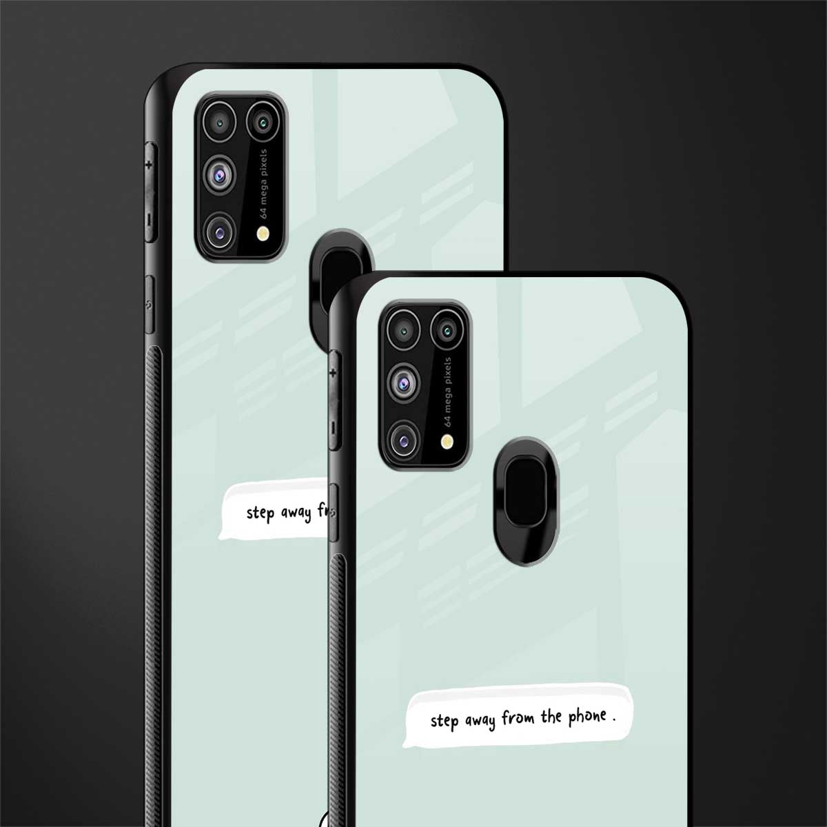 step away from the phone glass case for samsung galaxy m31 prime edition image-2