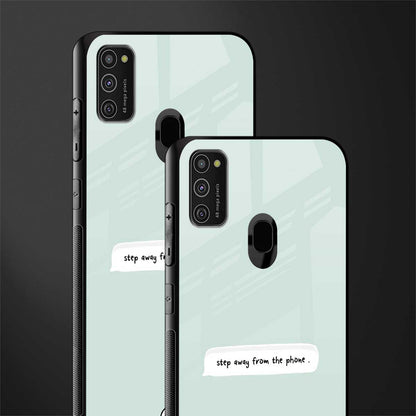 step away from the phone glass case for samsung galaxy m30s image-2