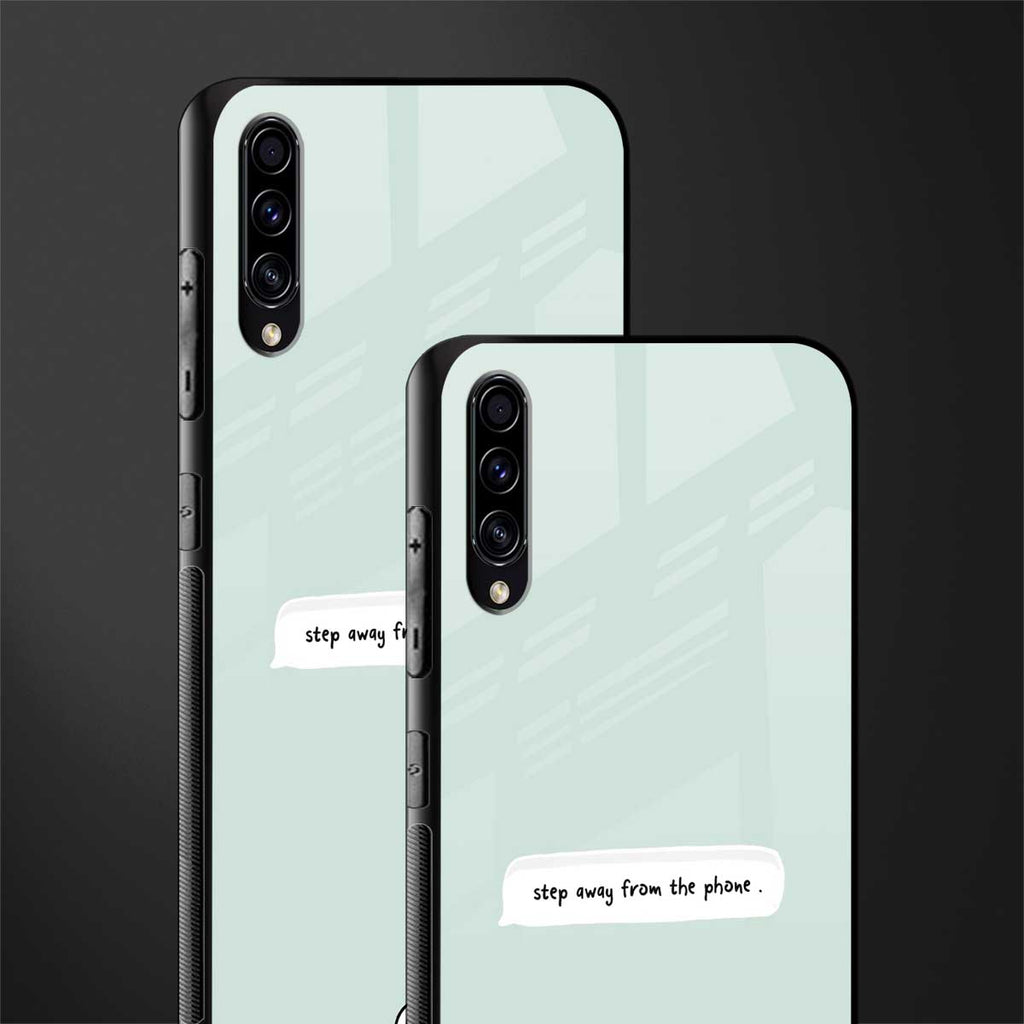 step away from the phone glass case for samsung galaxy a50 image-2
