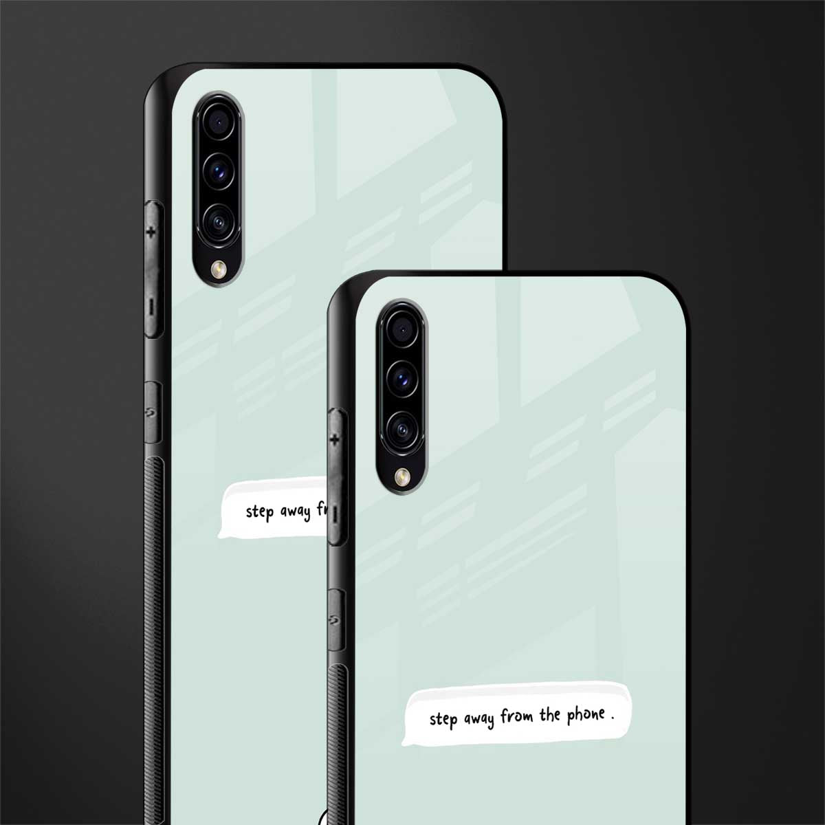 step away from the phone glass case for samsung galaxy a50s image-2