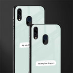 step away from the phone glass case for samsung galaxy m10s image-2